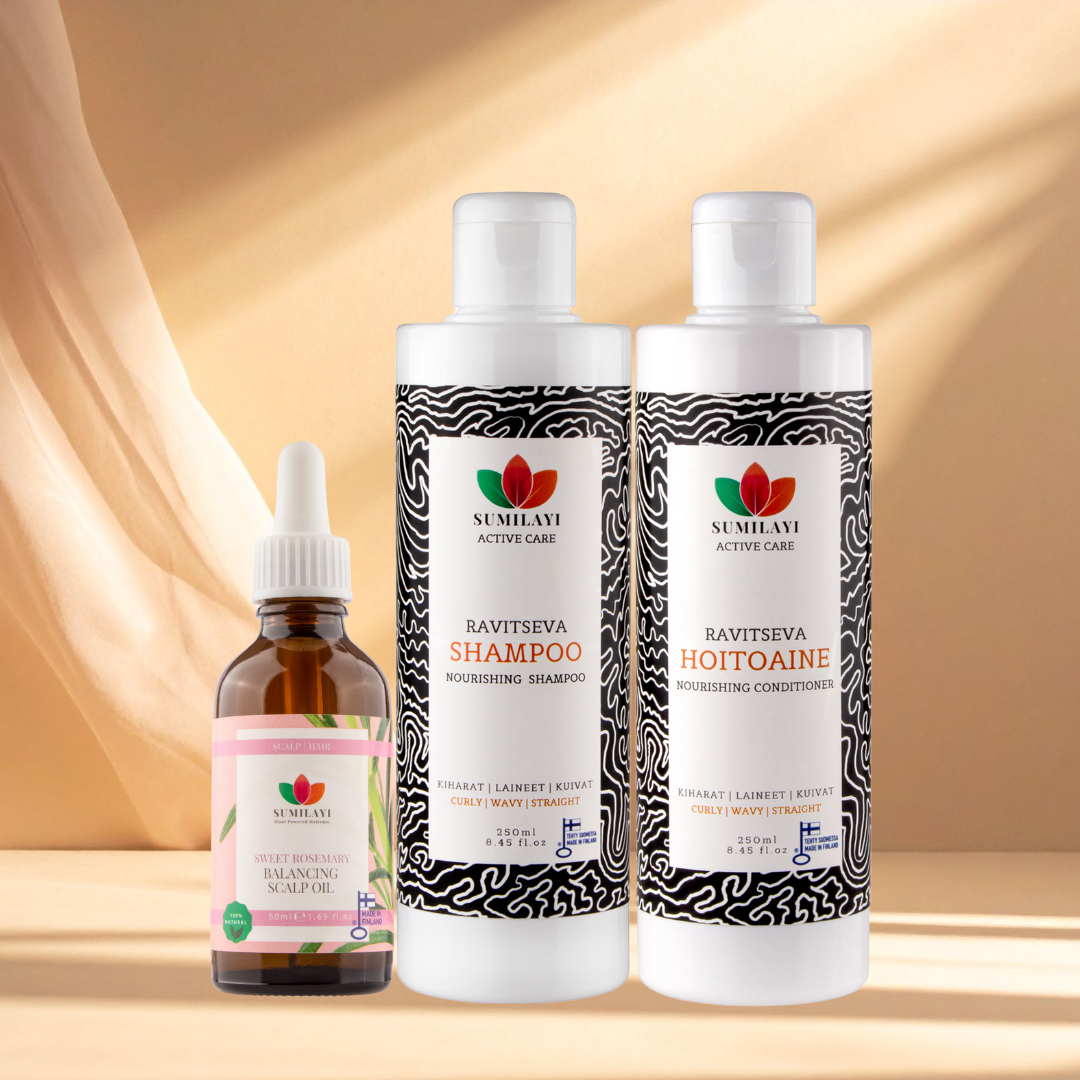 Sumilayi Päänahan Hoitosetti - Hiuspohjan tasapainoa
